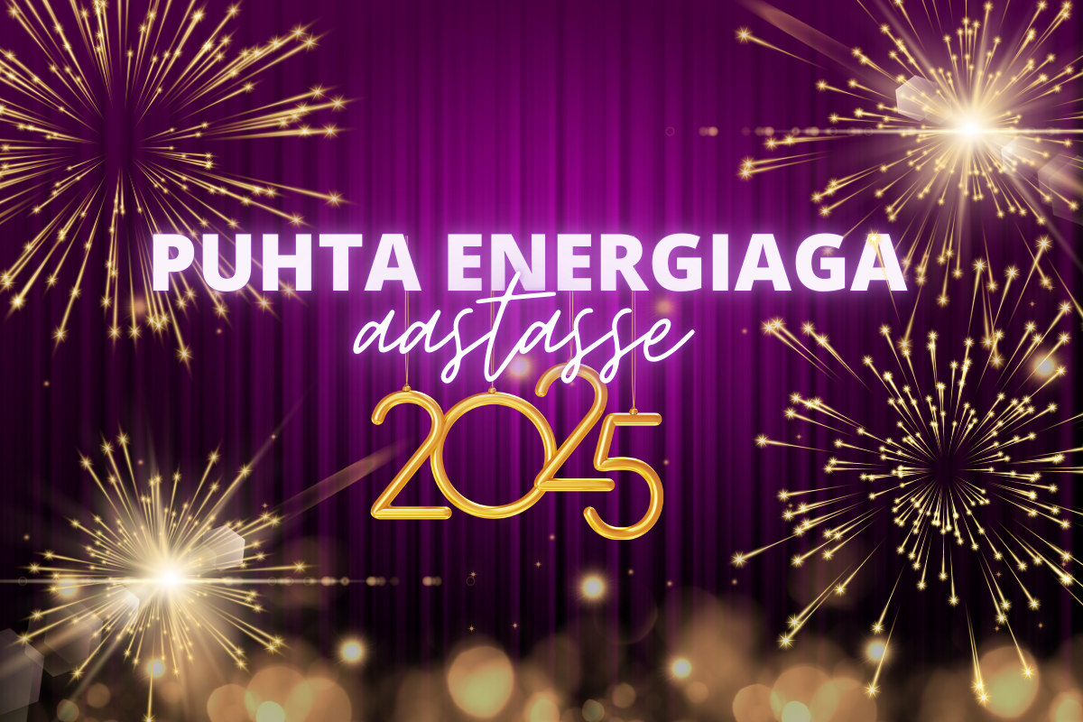 PUHTA ENERGIAGA AASTASSE 2025